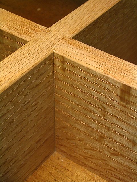Detail of Glued Stretcher Joint